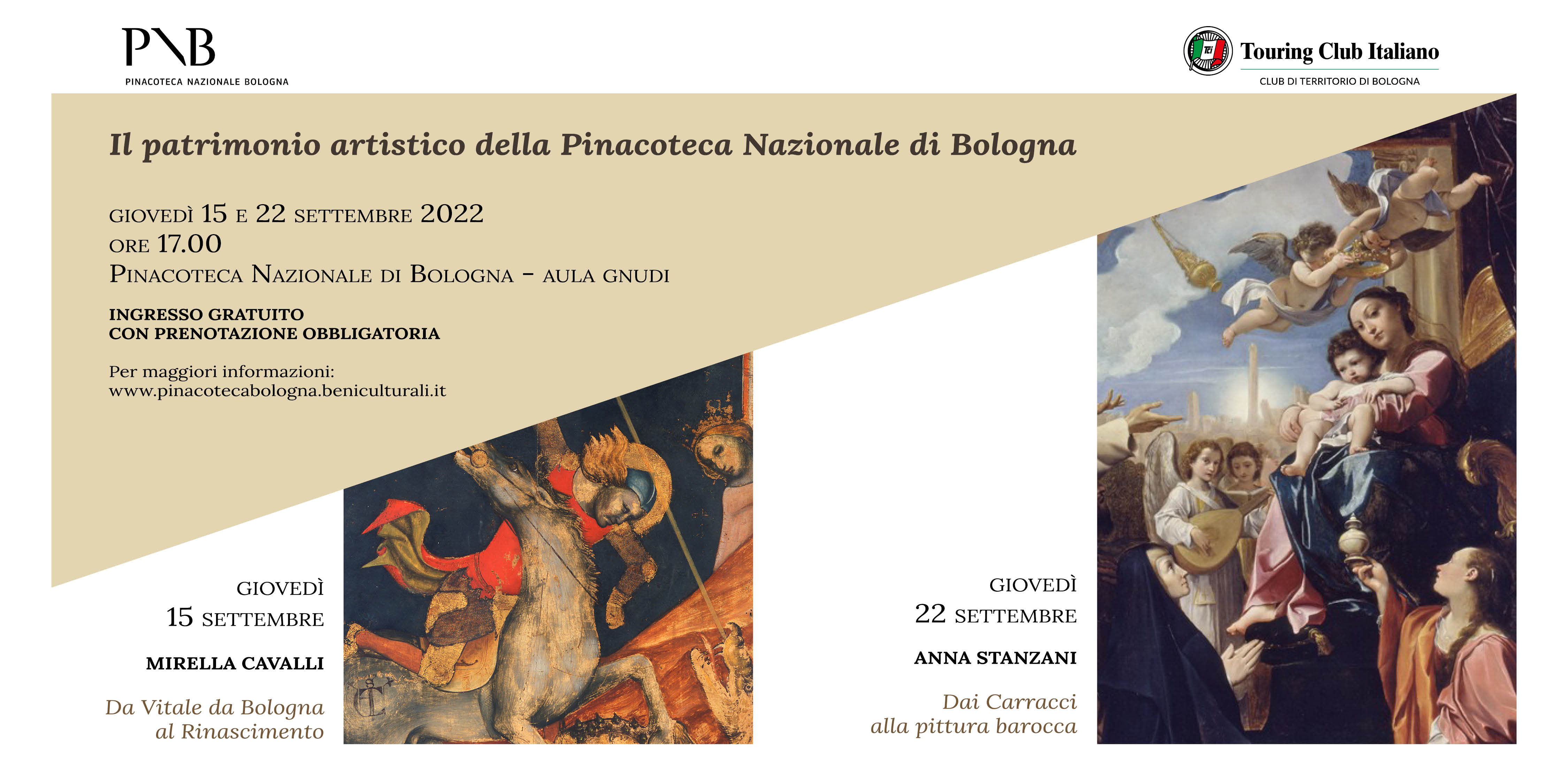 Il patrimonio artistico della Pinacoteca Nazionale di Bologna